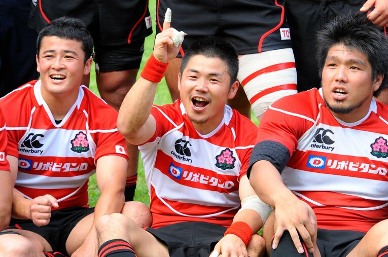 2013年ウェールズ戦　©︎Toshiya Kondo