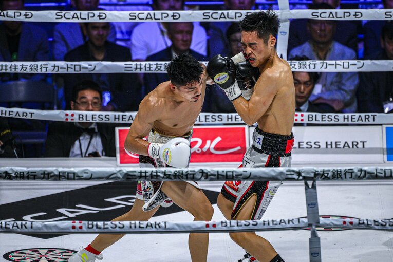 中谷潤人vs.西田凌佑（WBC・IBF世界バンタム級王座統一戦） ©Takuya Sugiyama
