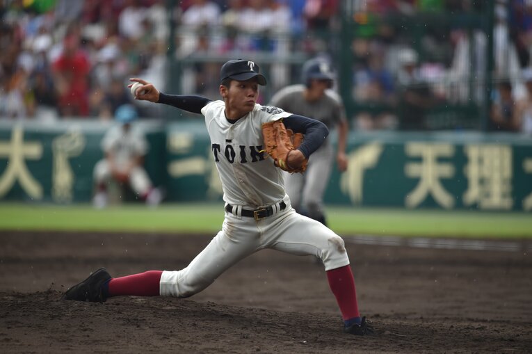 2014年　福島孝輔／大阪桐蔭　©Hideki Sugiyama