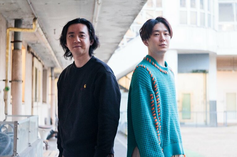 結成5年で初めてのM-1決勝だったダイヤモンド。野澤輸出（ネタ作り担当、写真左）と小野竜輔。吉本興業所属 ／ photograph by Atsushi Hashimoto