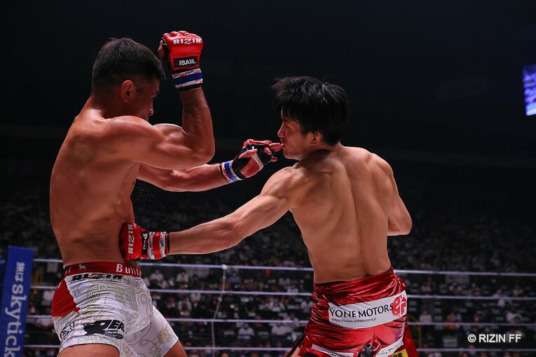 9月19日の朝倉海vsヤマニハ　©RIZIN FF