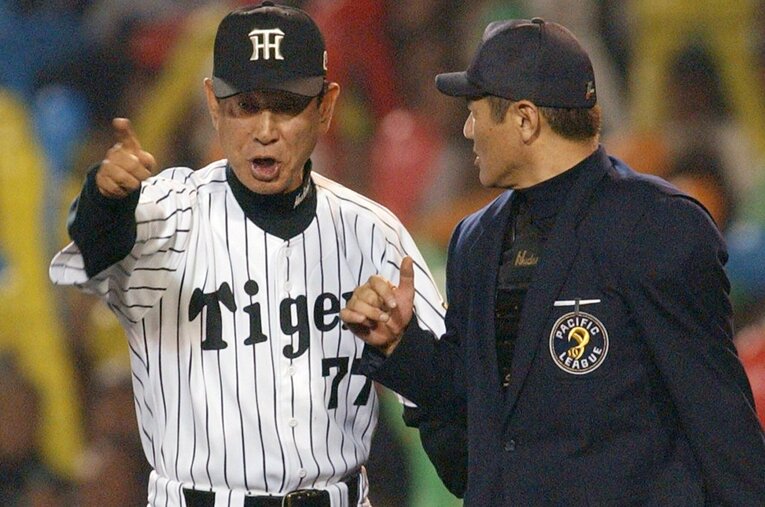 「関西の人気球団」という特殊な立ち位置もあり、合う・合わないがハッキリでる阪神。気性の荒い闘将・星野仙一にはピッタリだった ／ photograph by JIJI PRESS