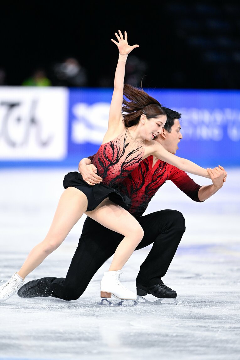 りくりゅうがGPファイナルで見せた美しい演技　©Asami Enomoto