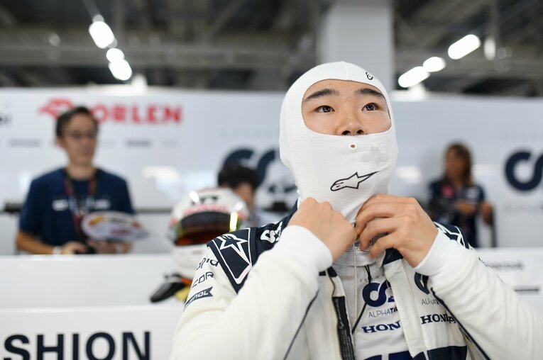 日本GPの角田裕毅　©Getty Images / Red Bull Content Pool