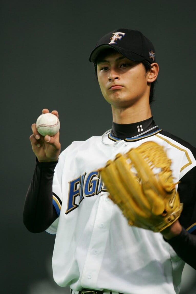 日本ハム時代のダルビッシュ　©Sports Graphic Number