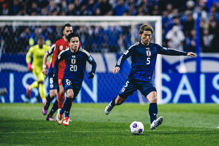 守田は一部スポルティングファンから“ツバサ”と呼ばれている　©Kiichi Matsumoto