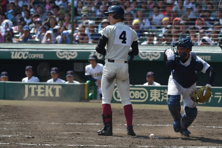 準決勝の対済美戦　©Hideki Sugiyama