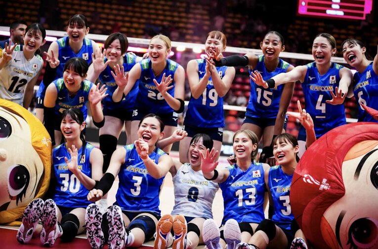 佐藤淑乃（2025年世界選手権）©︎Volleyball World