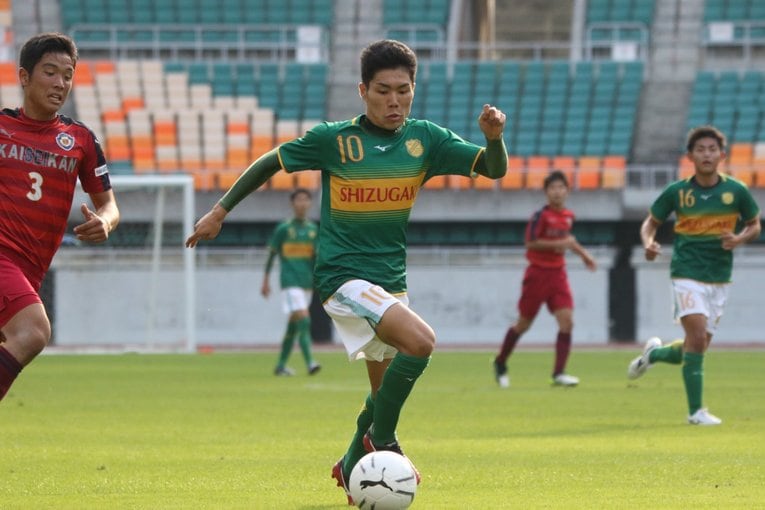 静岡学園高校時代の松村優太　©︎Takahito Ando