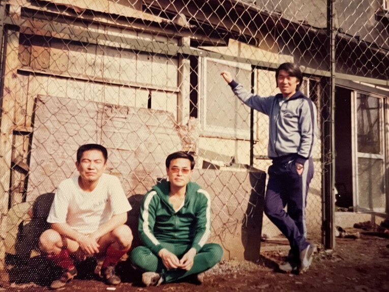 明治大学時代の杉山隆一（本人提供）