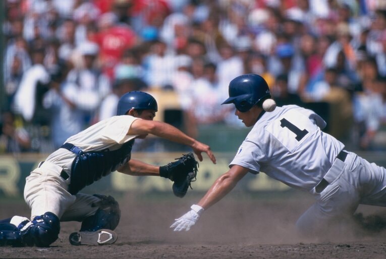 横浜高校時代の松坂　©Sports Graphic Number