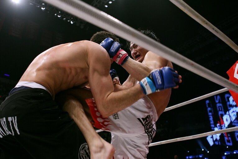 2007年2月、五味はラスベガスで開催された『PRIDE.33』にも参戦した