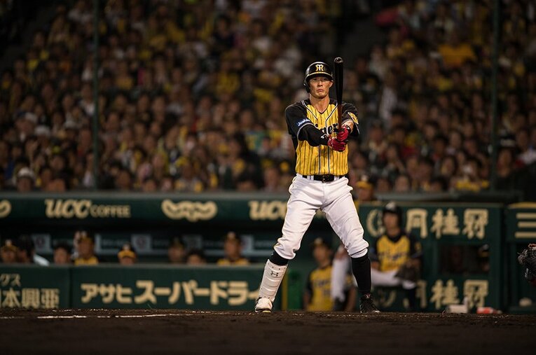 阪神時代の糸井©Nanae Suzuki