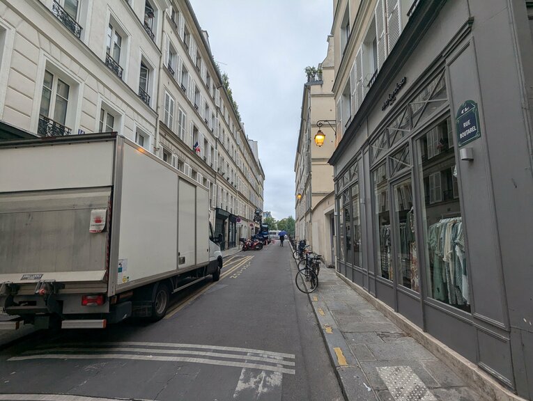 開会式当日のパリ市内　©Yu Saito