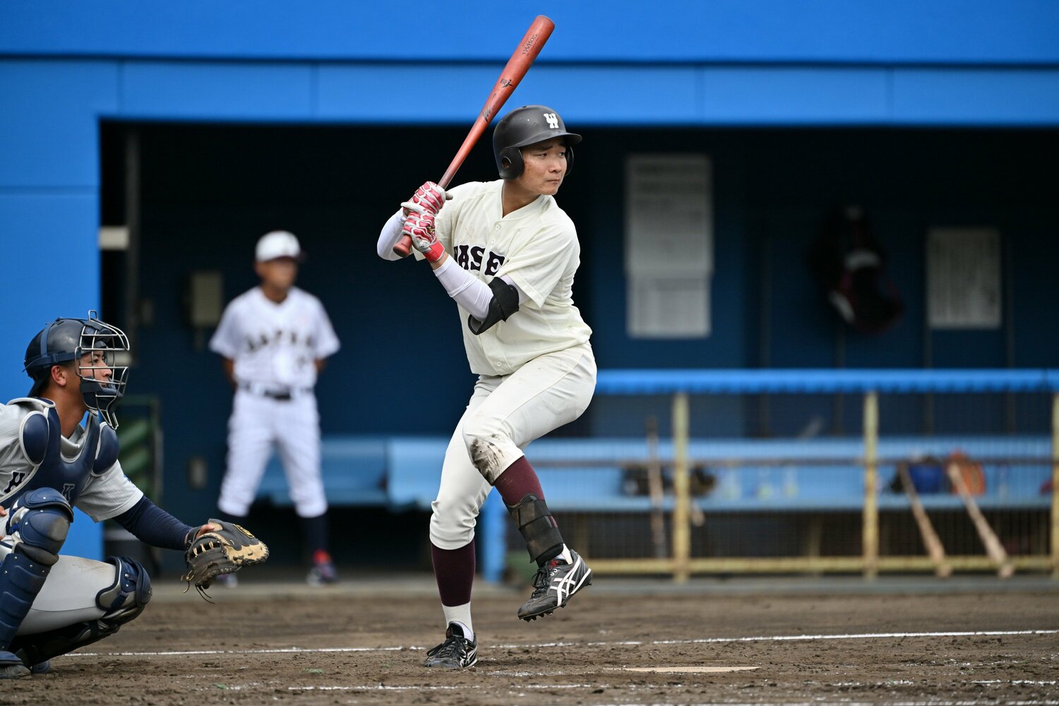 きっちりと小技を決められるバッティングも多彩　©Hideki Sugiyama