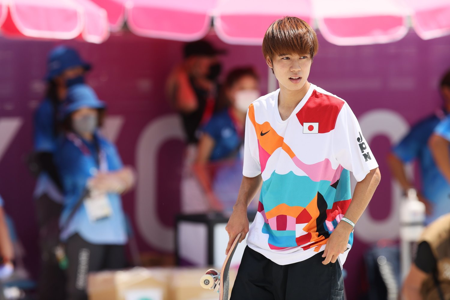 東京五輪で金メダルを獲得した堀米雄斗　©︎Getty Images