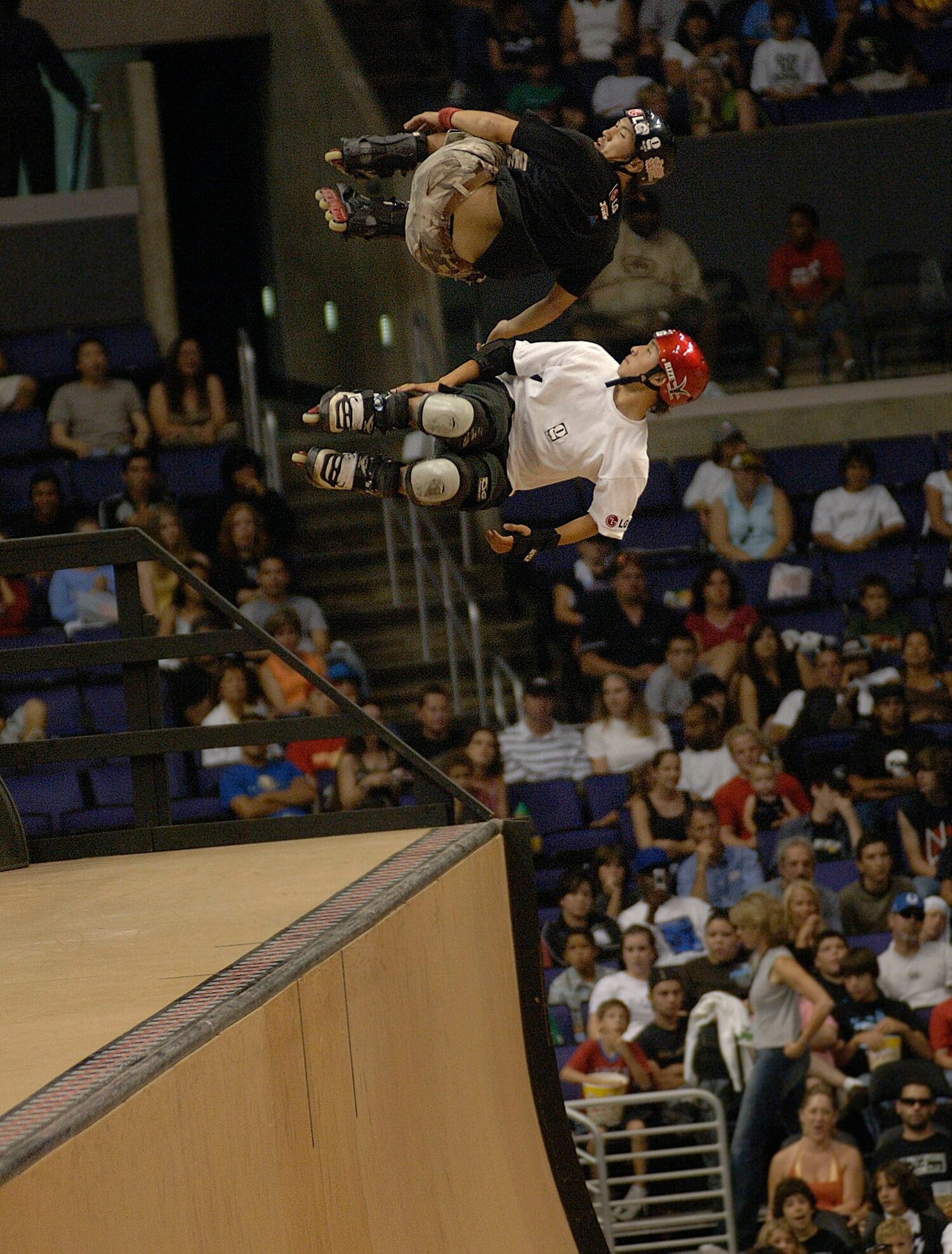 2人合わせて世界タイトル100以上を獲得した“インラインスケート界のレジェンド”安床兄弟　©UNIPHOTO PRESS