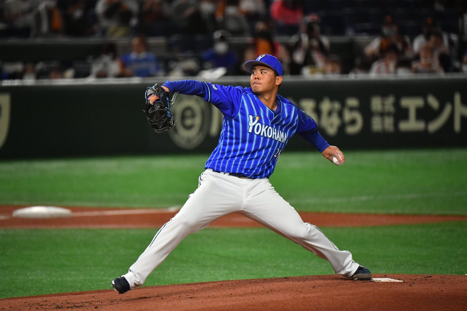 3月26日の巨人戦では開幕投手を任されるも、3回6失点でマウンドを降りている ©Hideki Sugiyama