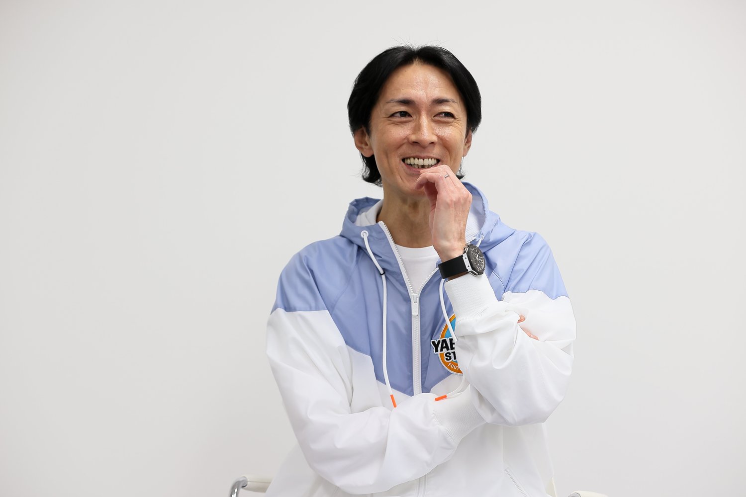 やべっちf C 終了から2カ月 矢部浩之が語る 本音の あかん やめたくない がポロっと 4 5 Jリーグ Number Web ナンバー