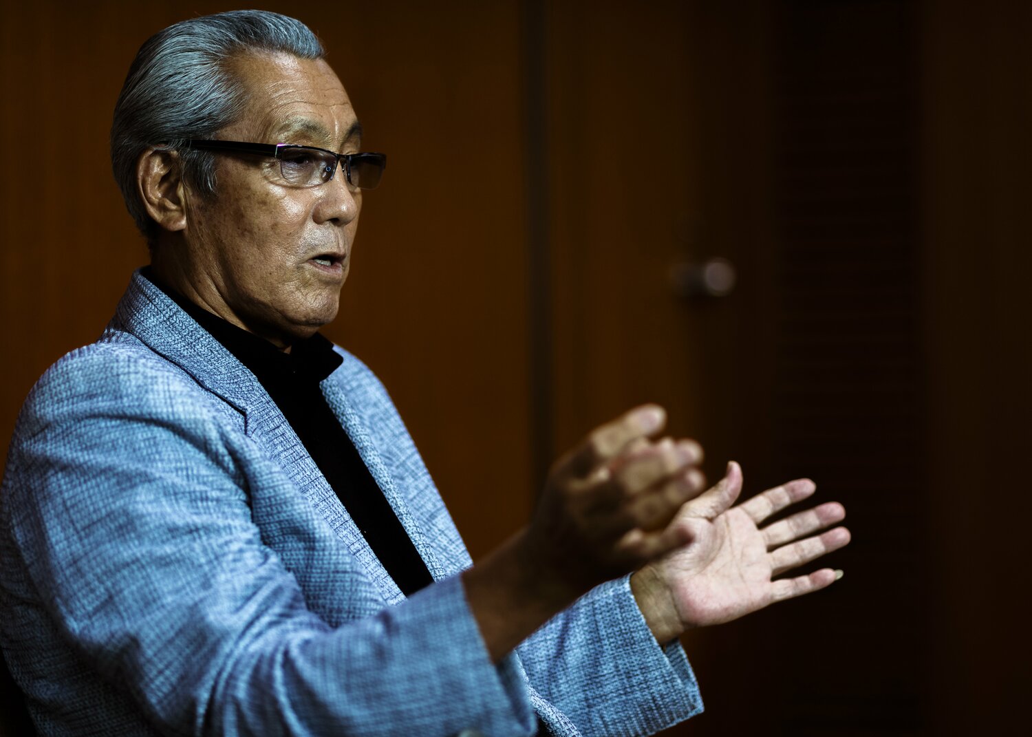 落合博満政権下の中日でコーチを務め、2016年から2年間、チームを率いた森繁和　©Takuya Sugiyama