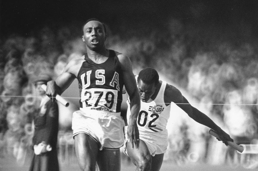 「黒人のためのボイコット」を求められても、人類初9秒台の黒人選手は五輪に出場した…ジム・ハインズが明かした“同調圧力に屈しなかった理由”＜追悼＞＜Number Web＞ photograph by AP/AFLO