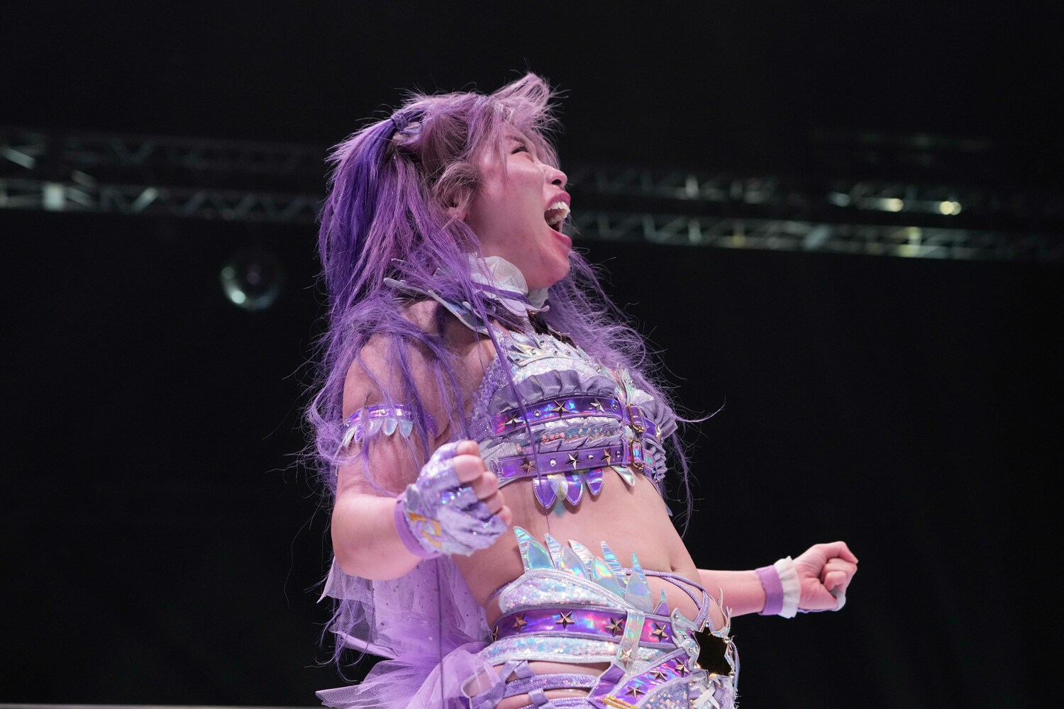 リング上のさまざまな展開の中で、独自の物語を描いている　©Essei Hara