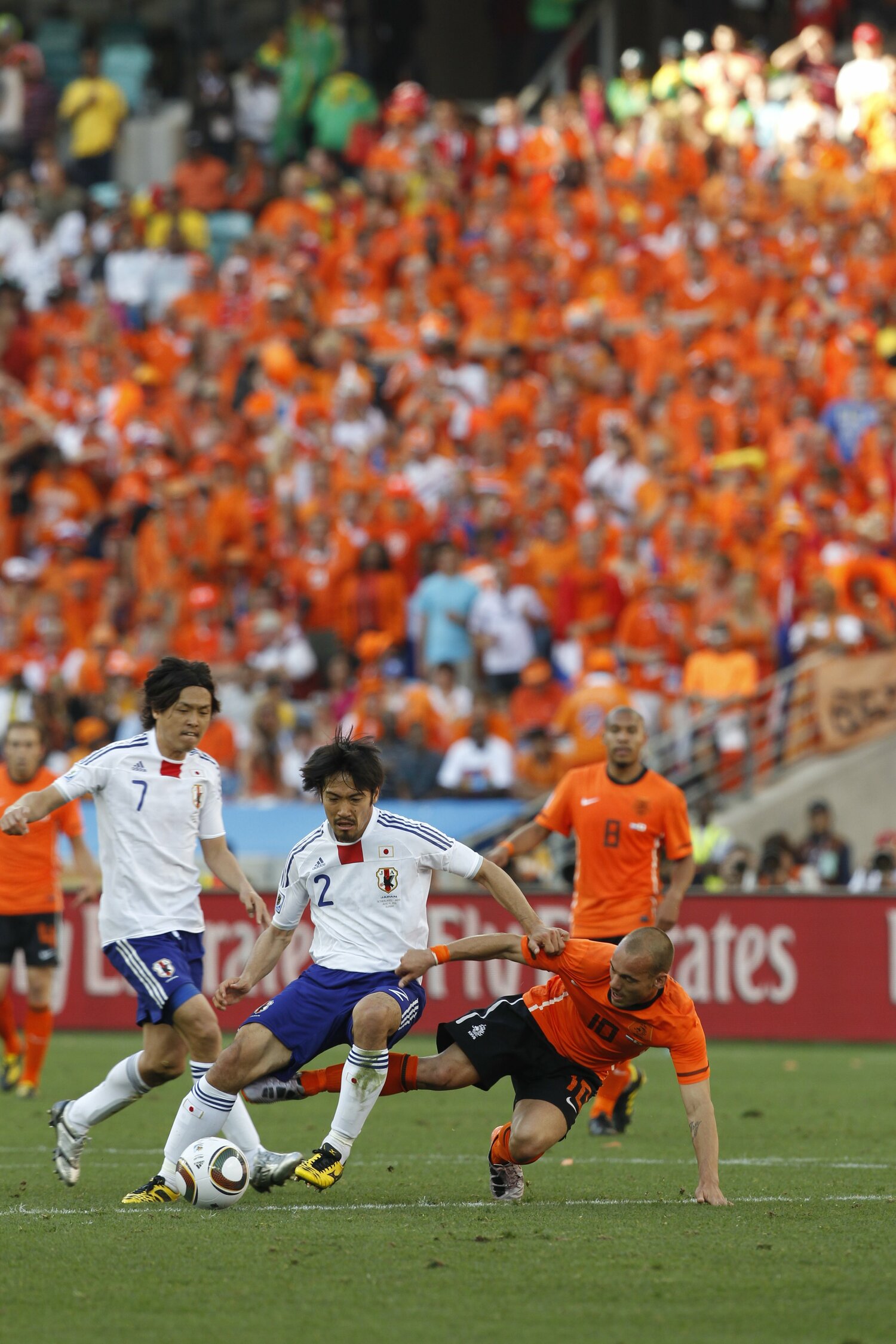南アフリカW杯オランダ戦　©JMPA