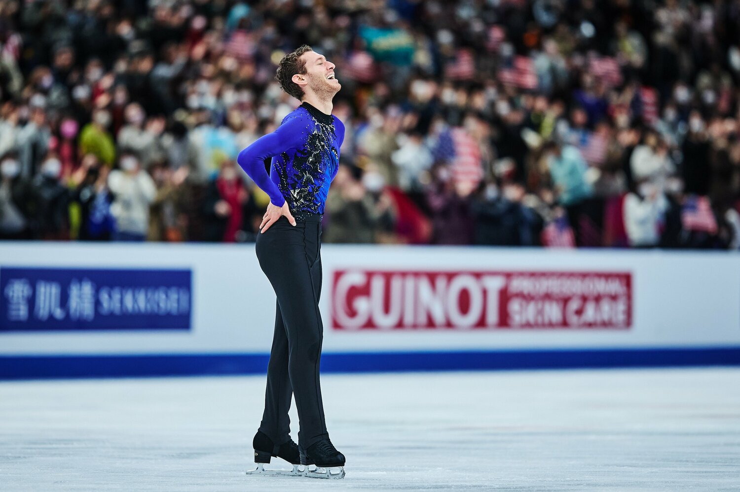 埼玉で開催された世界選手権でのジェイソン・ブラウン　©Getty Images