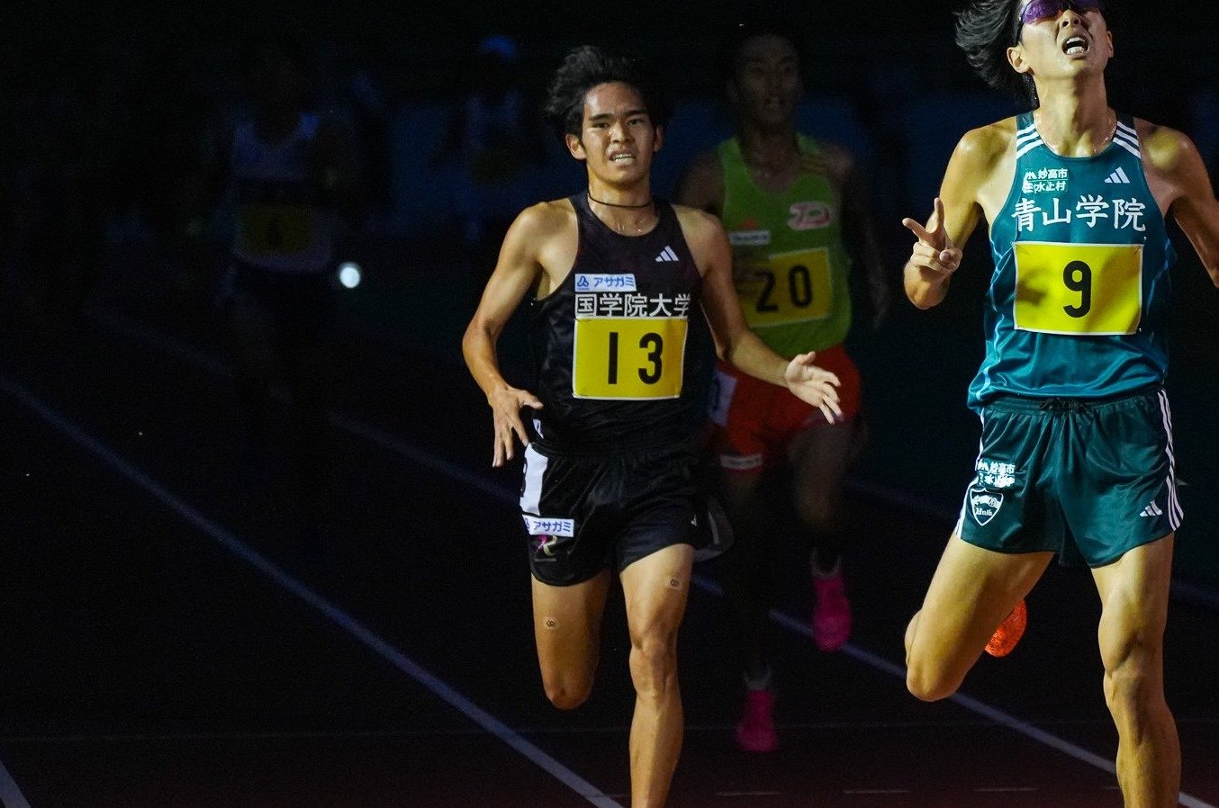 出雲路で優勝した國學院大からは2年生の嘉数が3位に食い込んだ ©Stoshi Wada