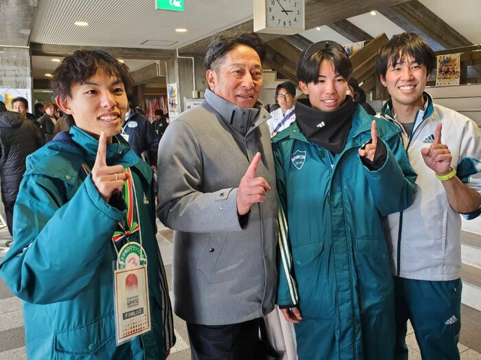 「マラソンといえば原軍団という形に…」青学大・原晋監督が明かした“次なる野望”の中身《別大マラソン3位》黒田朝日と描く「2時間3分台」の青写真＜Number Web＞ photograph by NumberWeb