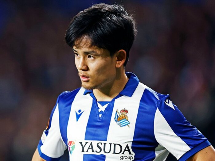 「久保建英が絶叫…悔しそうに顔面を」マンUを本気で倒しにいった“核心の1枚”カメラマンが間近で激写「同点弾演出CKだけじゃない」激情ぶり＜Number Web＞ photograph by Daisuke Nakashima