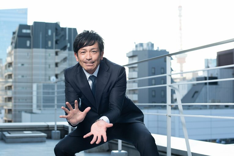 松田宣浩のインタビュー「後」カット　©Miki Fukano