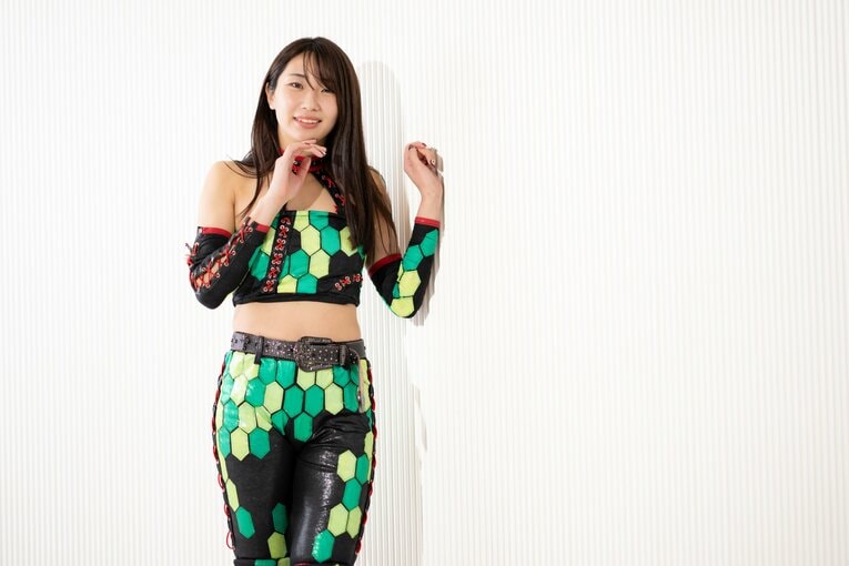 マリーゴールドのプロレスラー・勇気みなみ　©Shiro Miyake