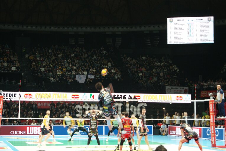 コッパ・イタリア準決勝 ペルージャvs.ベローナ　©︎Takashi Yuge