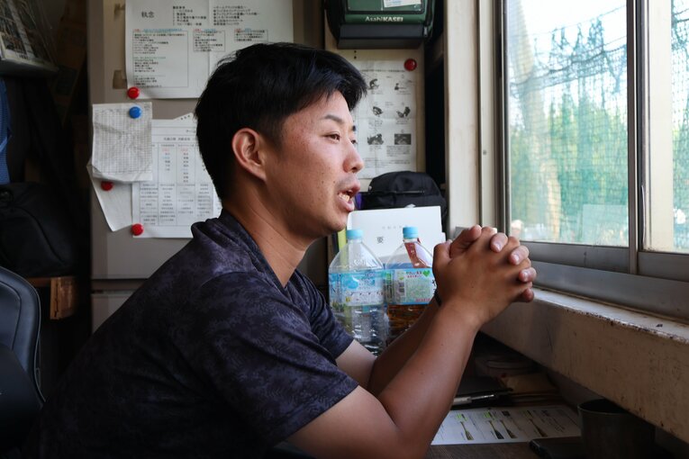 現在、福井工大福井高の監督を務める白水健太　©Fumi Sawai