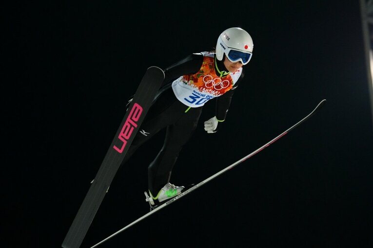 ソチ五輪時の高梨沙羅　©Asami Enomoto/JMPA