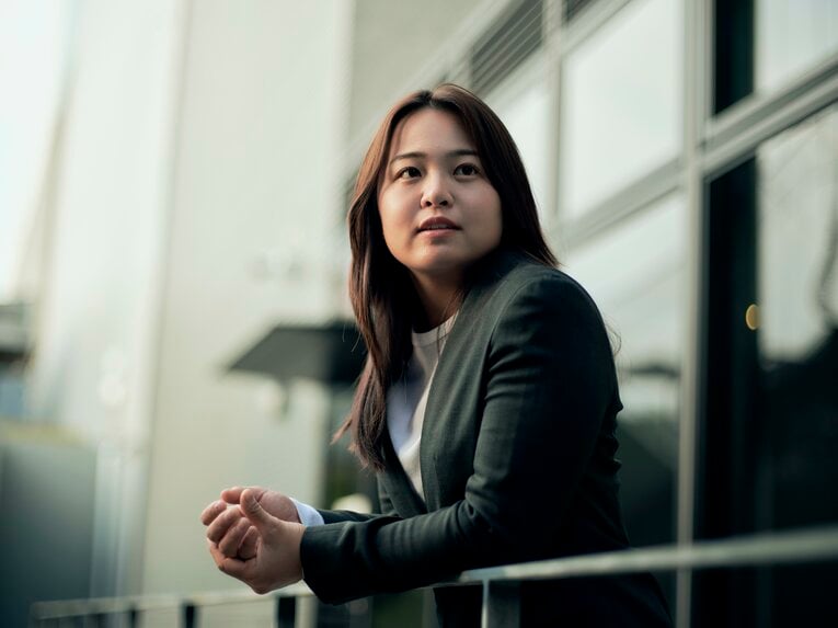 大けがに見舞われリハビリの苦しい時間を振り返る島野愛友利　©️Yuki Suenaga