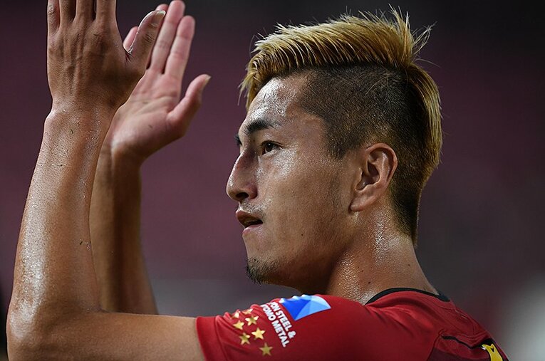 クラブW杯で一躍有名人になるなど、鈴木優磨は“何かをしてくれそうな”雰囲気がある。ベルギーで大化けなるか、注目したい。 ／ photograph by Getty Images