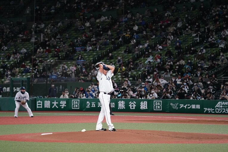 松坂大輔引退試合の様子　©Hideki Sugiyama