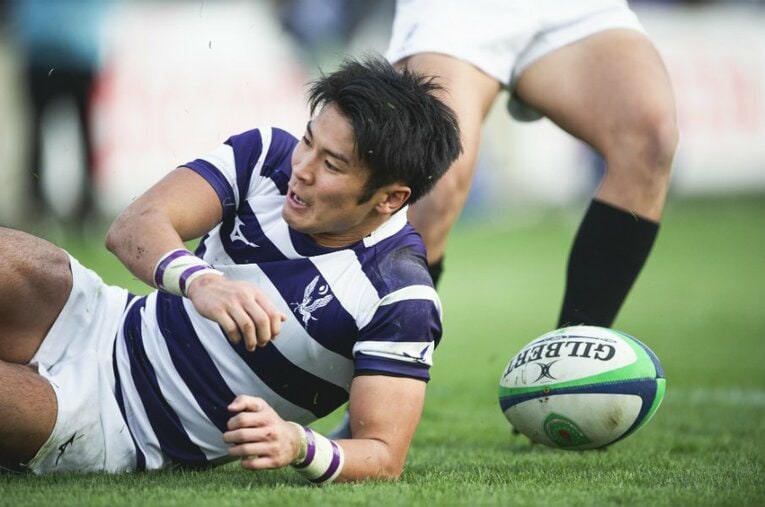 明治大・山村知也 ／ photograph by Yuki Suenaga