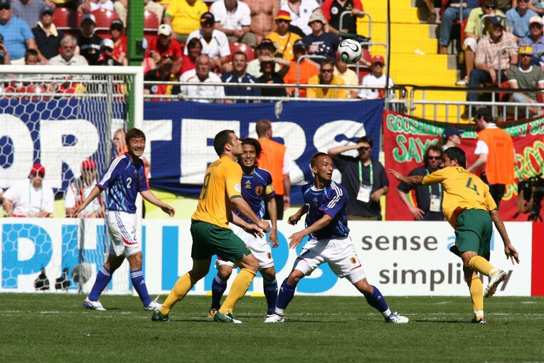 ドイツW杯オーストラリア戦　©JMPA
