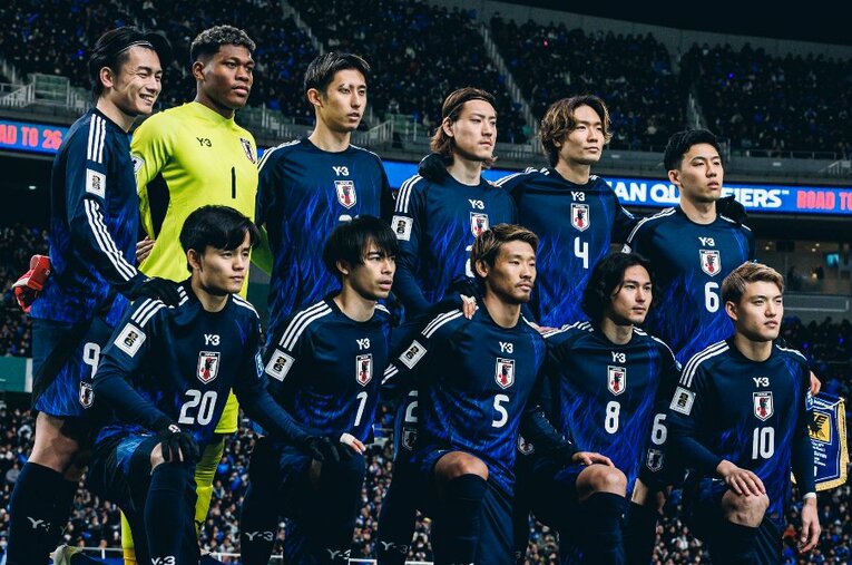 “世界最速”で予選を突破し、北中米W杯出場を決めたサッカー日本代表。本大会のメンバーに選ばれるのはどの選手か ／ photograph by Kiichi Matsumoto