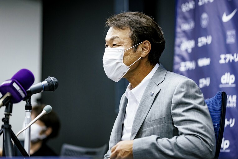 ガンバ大阪の片野坂知宏監督　©Kiichi Matsumoto