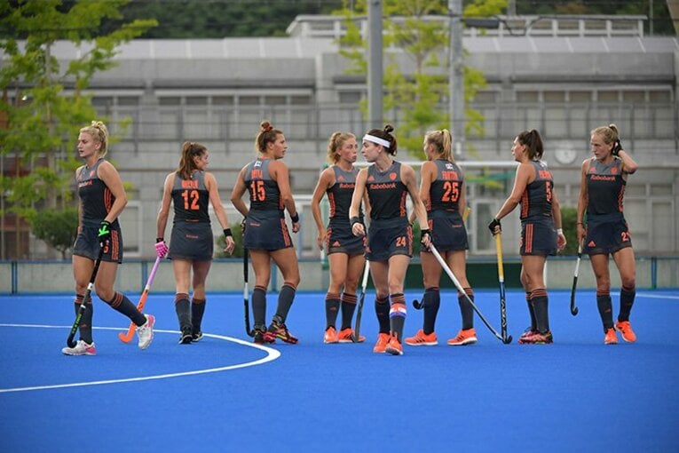 昨年7月に山梨で行われた練習試合では、日本に押しこまれる時間帯も多かったオランダ。