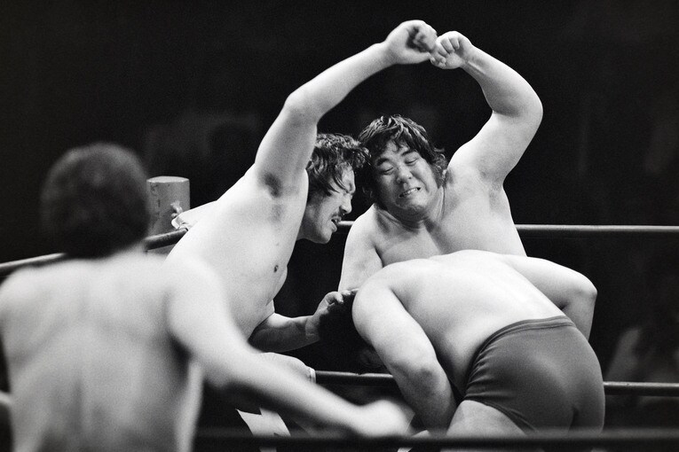 1982年、全日本プロレス。盟友・大熊とのタッグ