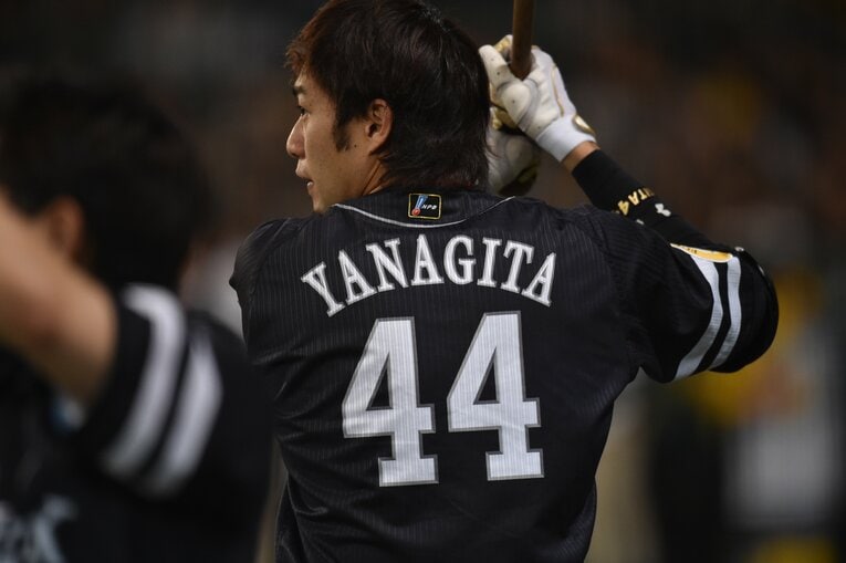 2014年の柳田　©Sports Graphic Number