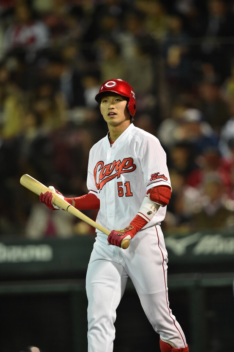 【誠也のカラダはいつから大きくなった？】21歳時点…2015年、ブレイクの兆しを見せはじめる　©Number