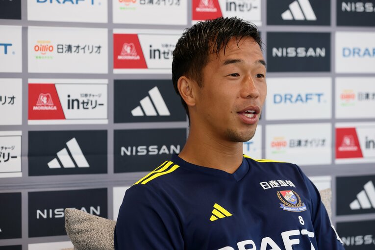 クラブ史上ワーストタイの6連敗を喫した後には「緊急ミーティング」を実施したというキャプテンの喜田拓也　©︎Shigeki Yamamoto