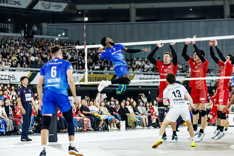 ミゲル・ロペス（大阪ブルテオン）　©︎Kiichi Matsumoto