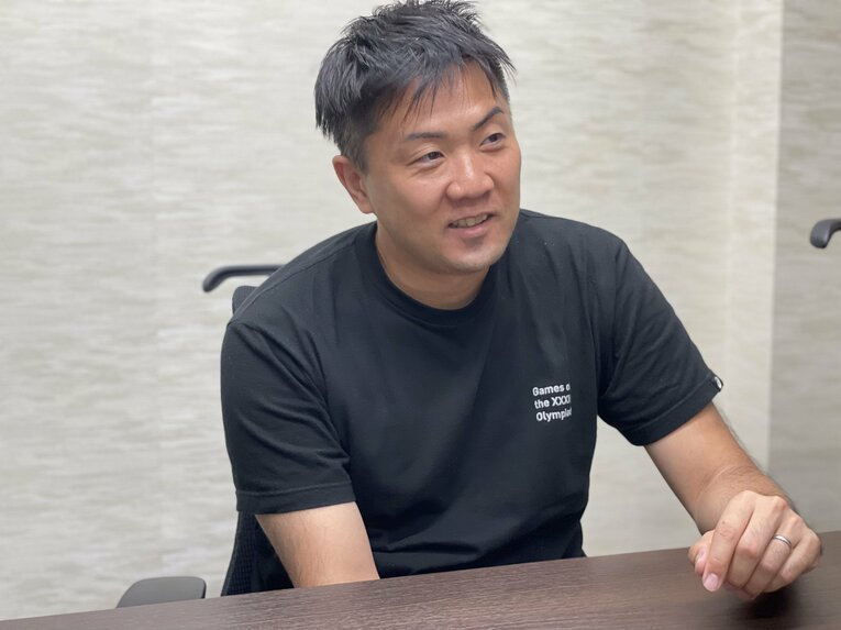 伊藤コーチと共にブラン体制を支えたアナリストの行武さん。所属していた大阪ブルテオンを退団し、今後は社業に専念する